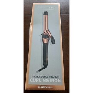 InfinitiPro by Conair Curling Iron 1" - Rose Gold Brand new Slight Damage to box